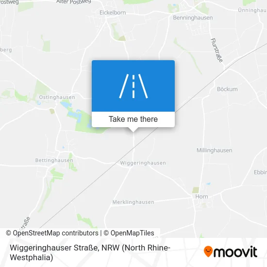 Карта Wiggeringhauser Straße