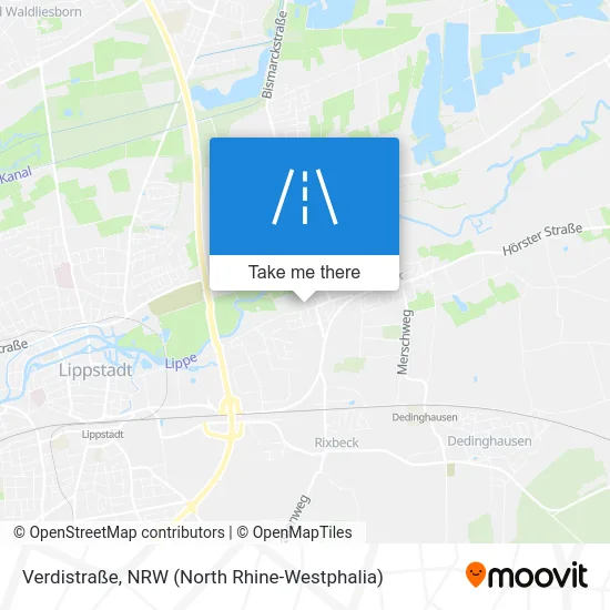 Карта Verdistraße