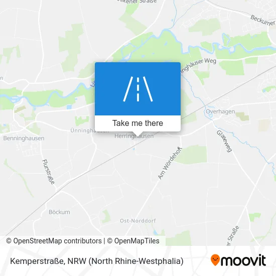 Карта Kemperstraße