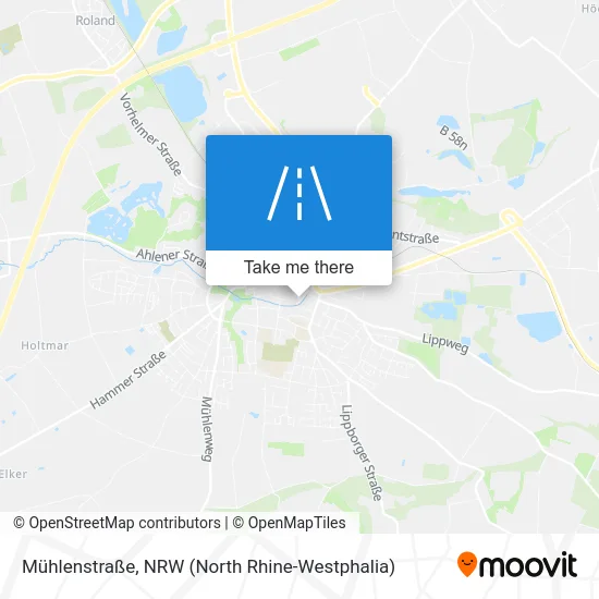 Карта Mühlenstraße