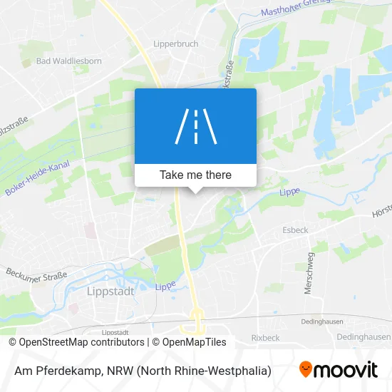 Карта Am Pferdekamp