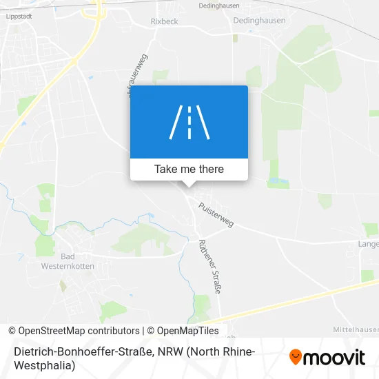 Карта Dietrich-Bonhoeffer-Straße