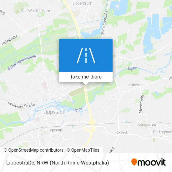 Lippestraße map