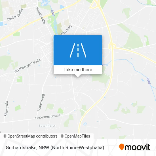 Карта Gerhardstraße