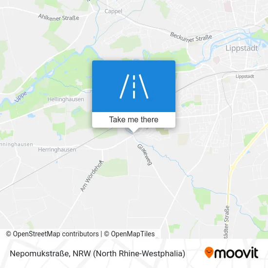 Карта Nepomukstraße