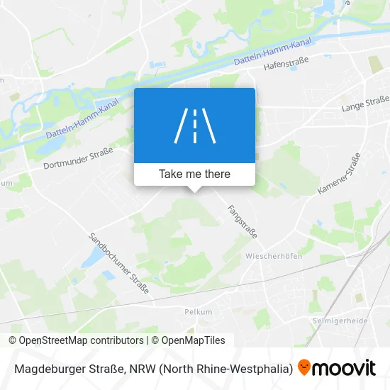 Карта Magdeburger Straße