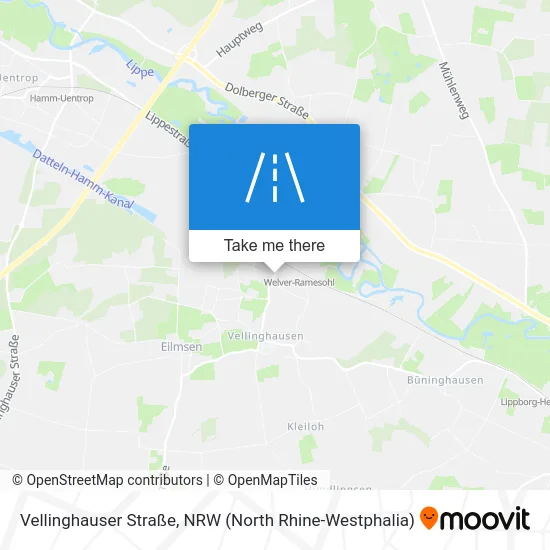 Карта Vellinghauser Straße