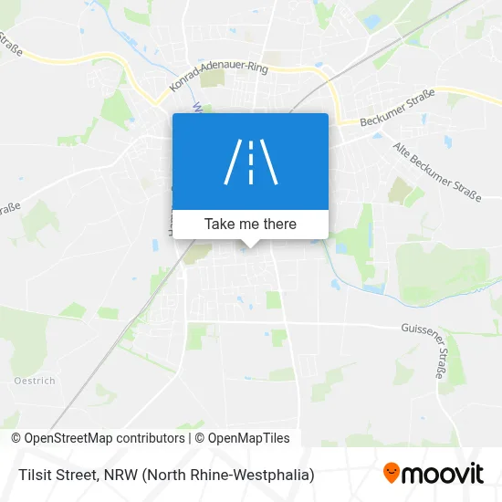 Tilsiter Straße map