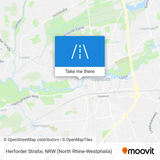 Карта Herforder Straße
