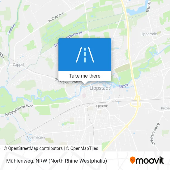 Карта Mühlenweg