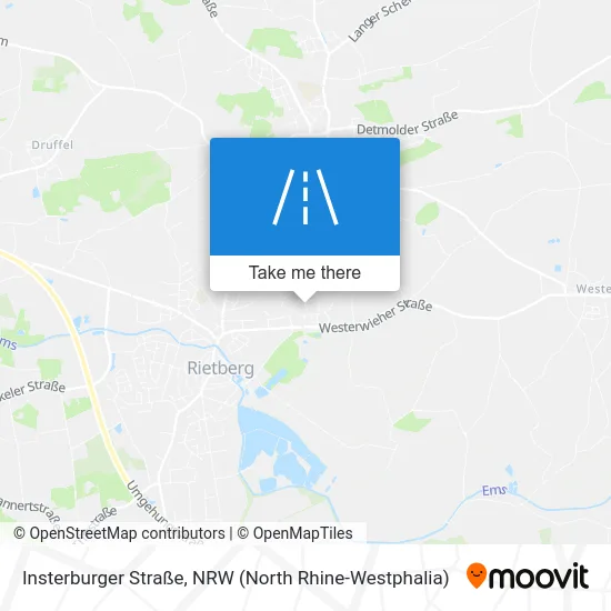 Insterburger Straße map