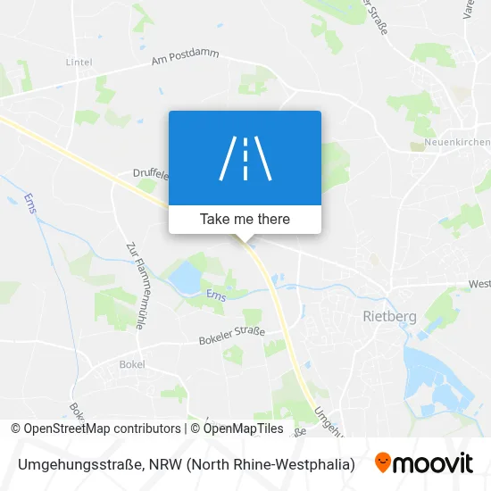 Umgehungsstraße map