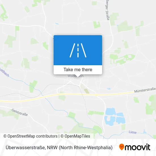 Карта Überwasserstraße