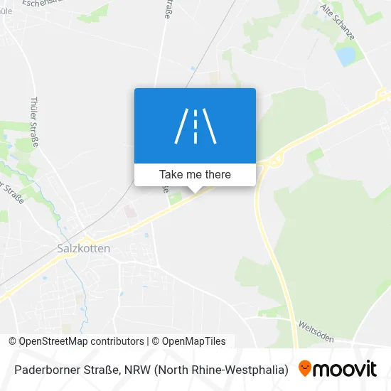 Paderborner Straße map