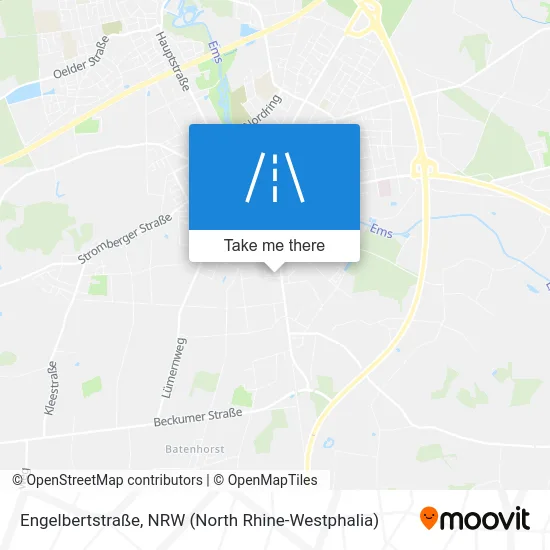 Карта Engelbertstraße