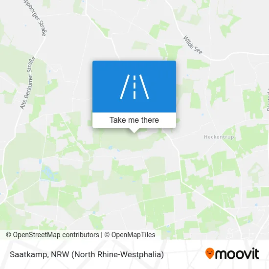 Карта Saatkamp