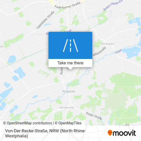 Карта Von-Der-Recke-Straße