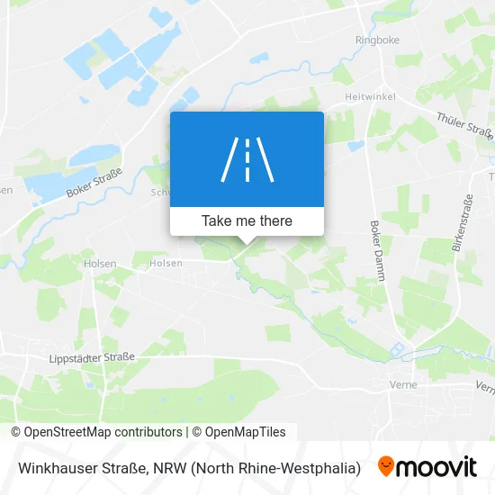 Карта Winkhauser Straße