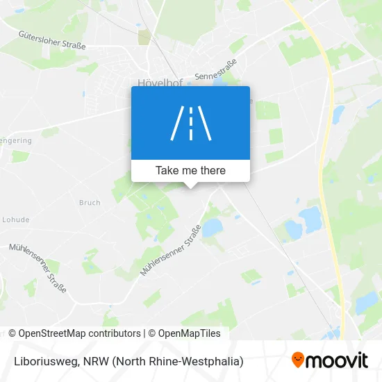 Карта Liboriusweg