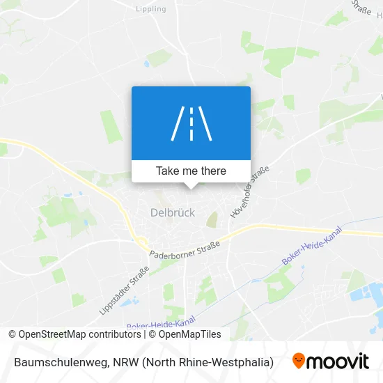 Карта Baumschulenweg