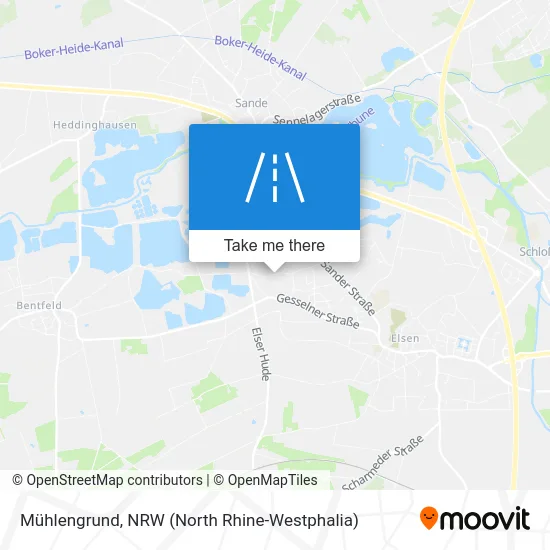 Карта Mühlengrund