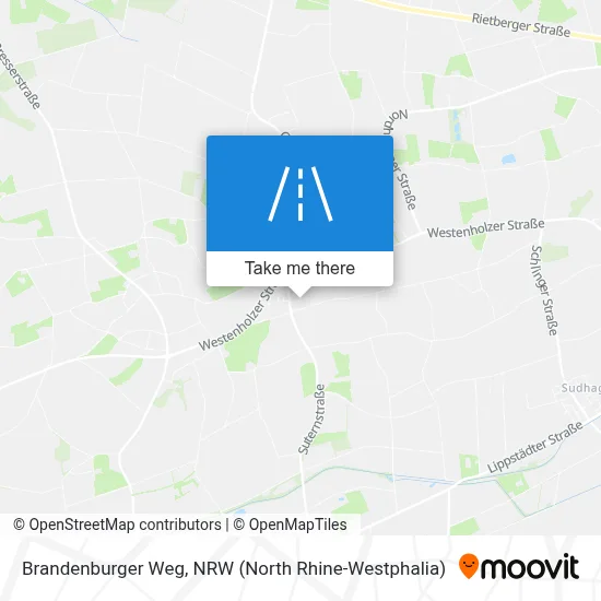 Brandenburger Weg map