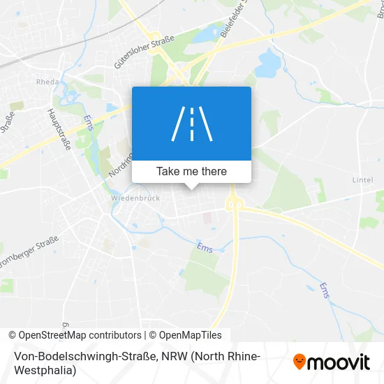 Карта Von-Bodelschwingh-Straße