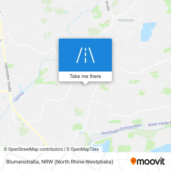Карта Blumenstraße