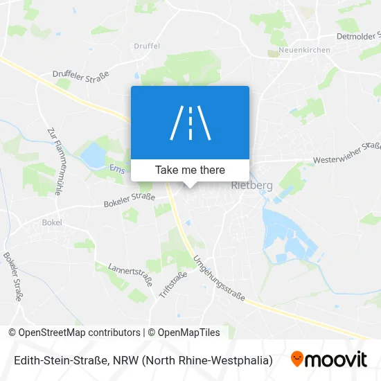 Edith-Stein-Straße map