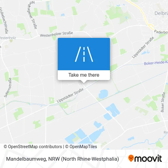 Карта Mandelbaumweg