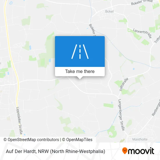 Карта Auf Der Hardt