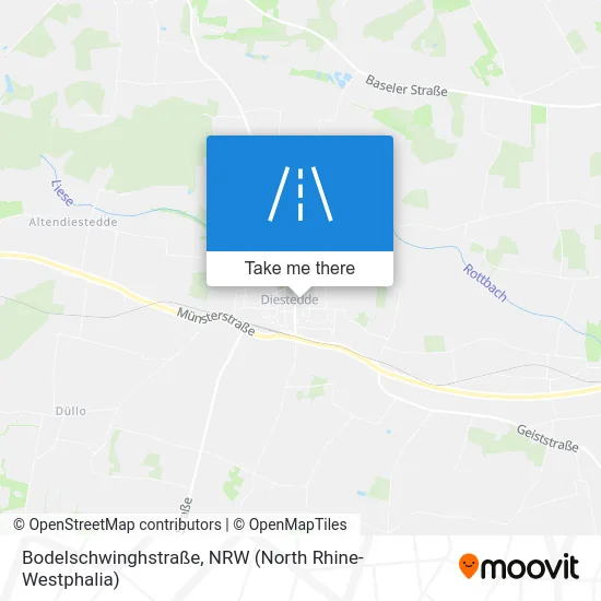 Карта Bodelschwinghstraße