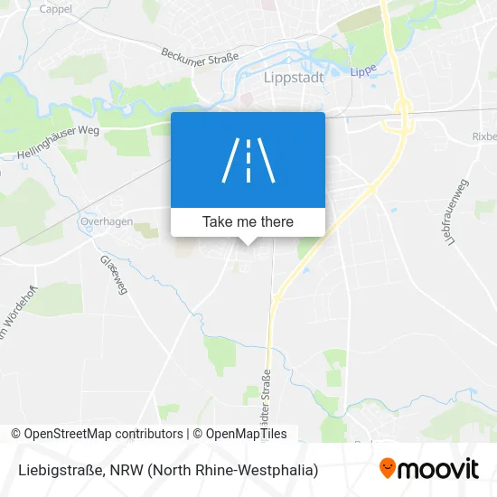 Карта Liebigstraße