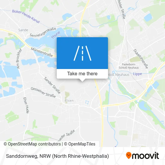 Sanddornweg map