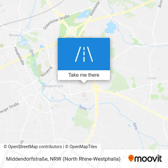 Middendorfstraße map