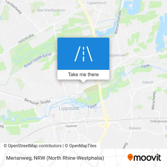 Карта Merianweg