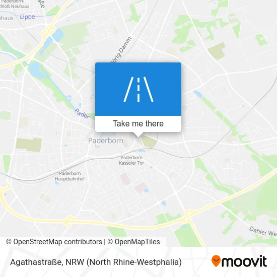 Карта Agathastraße