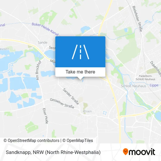 Карта Sandknapp