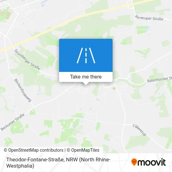 Карта Theodor-Fontane-Straße