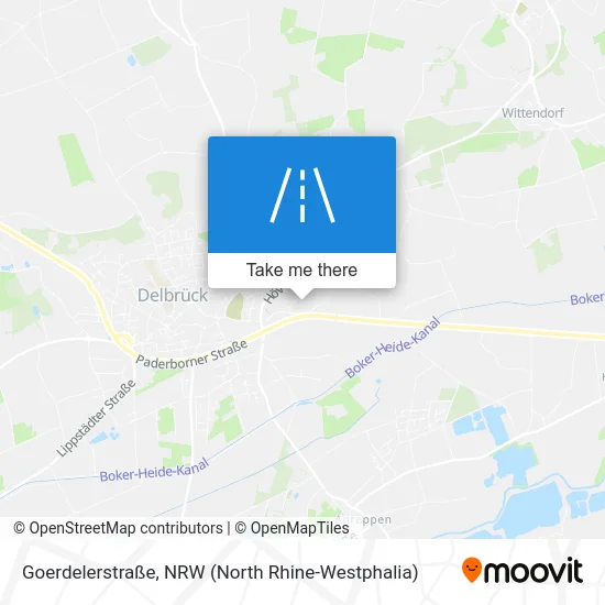 Карта Goerdelerstraße