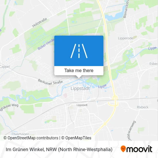 Im Grünen Winkel map