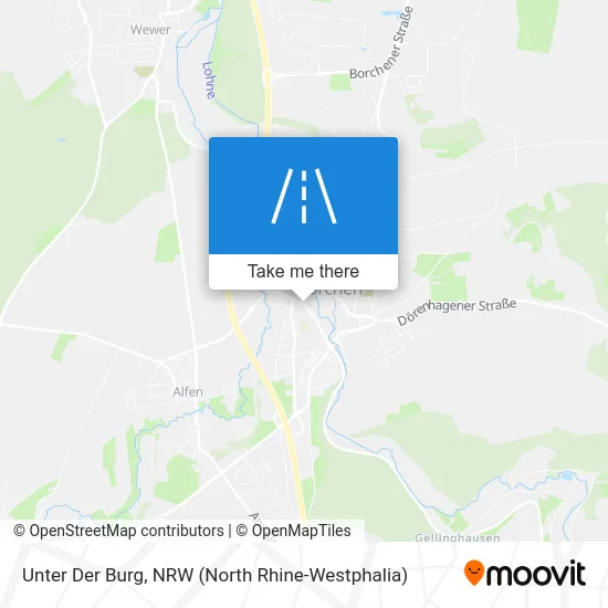 Карта Unter Der Burg