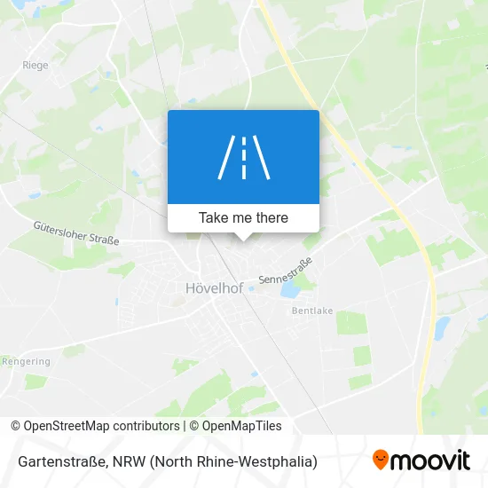 Карта Gartenstraße