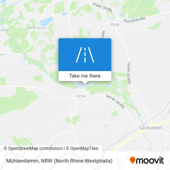 Карта Mühlendamm