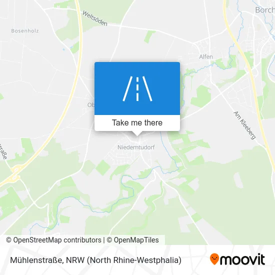 Карта Mühlenstraße