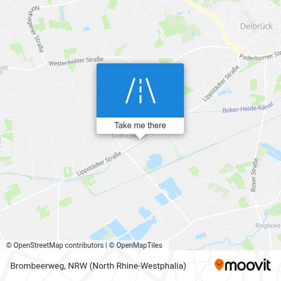 Brombeerweg map