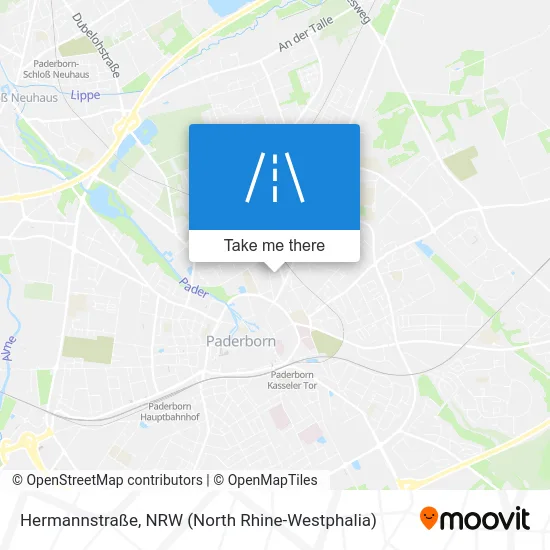 Карта Hermannstraße