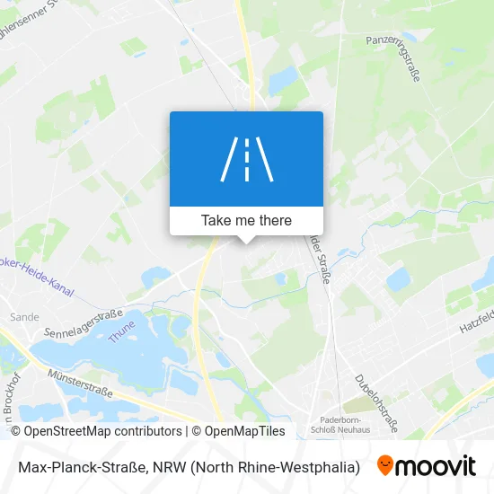 Карта Max-Planck-Straße
