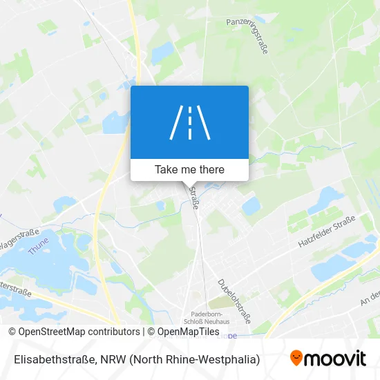 Карта Elisabethstraße