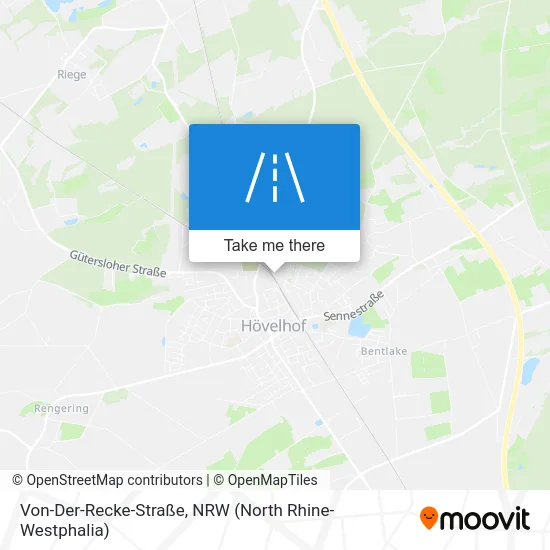 Карта Von-Der-Recke-Straße